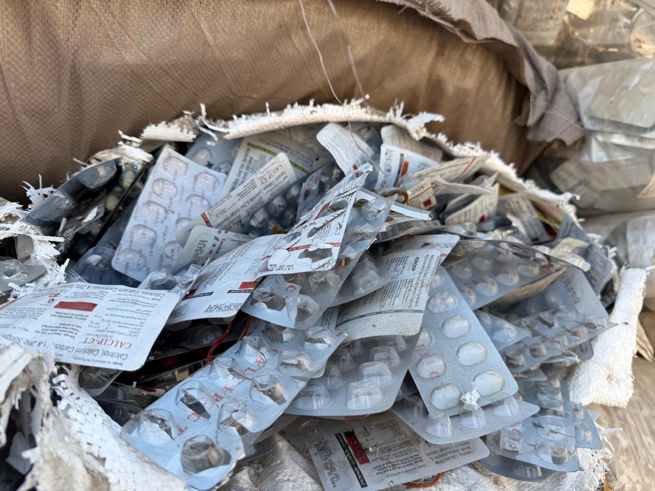 Medical blister recycling